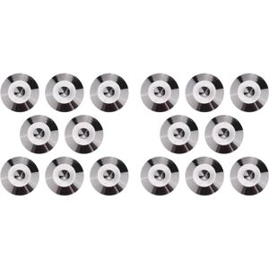 Tlily - 16PCS Metal Shockproof Foot Spikes Pads Stands Mats for Speakers cd Players Turntable Amplifier dac Recorder Feet Pad Tlily - 16PCS Metal Shockproof Foot Spikes Pads Stands Mats for Speakers cd Players Turntable Amplifier dac Recorder Feet Pad