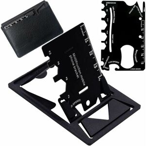 Hoopzi - 18 in 1 Multi-Tool Portable Stainless Steel Mini Multi-Tool with Cell Phone Holder for Outdoor Travel Daily Tool Adventure Daily Tools Hoopzi - 18 in 1 Multi-Tool Portable Stainless Steel Mini Multi-Tool with Cell Phone Holder for Outdoor Travel Daily Tool Adventure Daily Tools