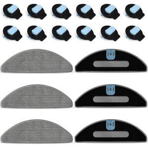 COOCHEER 18 Pack Mopping Refill Pack for iRobot Roomba Combo i8+ / i8 / Combo j5 / Combo j5+ / Combo i5 / Combo i5+ Auto Vacuum Mop Robot, Washable Microfiber COOCHEER 18 Pack Mopping Refill Pack for iRobot Roomba Combo i8+ / i8 / Combo j5 / Combo j5+ / Combo i5 / Combo i5+ Auto Vacuum Mop Robot, Washable Microfiber