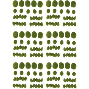 TLILY 180 Pieces 3 Sizes Series Artificial Moss Rocks Decorative Green Balls for Flower Arrangements Gardens and Crafts TLILY 180 Pieces 3 Sizes Series Artificial Moss Rocks Decorative Green Balls for Flower Arrangements Gardens and Crafts