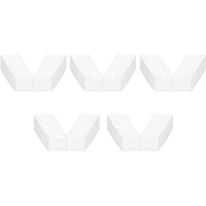 TLILY 180 Pieces Self-Adhesive Label Card Holder Index Pockets Holder 6X8.5cm Clear Plastic Adhesive Label Holder TLILY 180 Pieces Self-Adhesive Label Card Holder Index Pockets Holder 6X8.5cm Clear Plastic Adhesive Label Holder