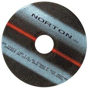 Saint Gobain 150X3.0X32MM 57A60PB25 Cut-off Wheel - Norton Saint Gobain 150X3.0X32MM 57A60PB25 Cut-off Wheel - Norton