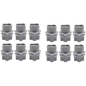 Tlily - 18Pcs Car T20 Socket Brake Tail Light Socket Holder for Accord T20W 33515-S50-003 Tlily - 18Pcs Car T20 Socket Brake Tail Light Socket Holder for Accord T20W 33515-S50-003