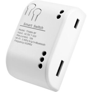TLILY 1CH rf Smart Switch 7-32V ac dc wifi Tuya Remote Control 433 Light 10A Rele Relay Self-Locking Interlock Inching TLILY 1CH rf Smart Switch 7-32V ac dc wifi Tuya Remote Control 433 Light 10A Rele Relay Self-Locking Interlock Inching