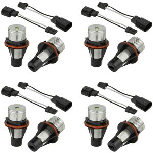 Tlily - 1Pair 8000K White led Angel Eye Marker Halo Light Bulbs Lamps For-BMW E39 E53 E60 E63 E64 E66 E87 5 6 7 X3 X5 Tlily - 1Pair 8000K White led Angel Eye Marker Halo Light Bulbs Lamps For-BMW E39 E53 E60 E63 E64 E66 E87 5 6 7 X3 X5