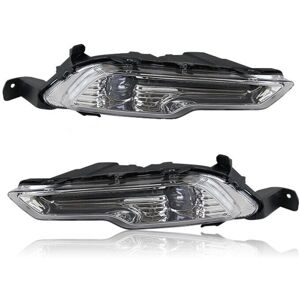 Tlily - 1Pair Car Bumper drl led Fog Light For Ford Explorer 18 19 Ford Fusion 17-18 Auto Driving Lamp Daytime Running Light Tlily - 1Pair Car Bumper drl led Fog Light For Ford Explorer 18 19 Ford Fusion 17-18 Auto Driving Lamp Daytime Running Light