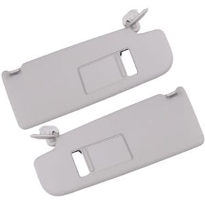 TLILY 1Pair Car Sun Visor with A Make-Up Mirror for 2007-2014 1ZD857551/552 5JD857551/552 Gray TLILY 1Pair Car Sun Visor with A Make-Up Mirror for 2007-2014 1ZD857551/552 5JD857551/552 Gray