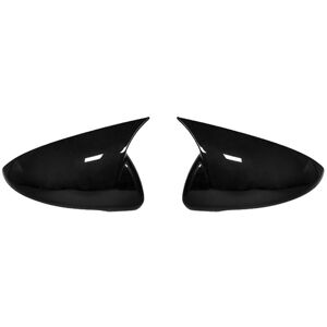 Tlily - 1Pair Rearview Mirror Cover for Kia Forte K3 Cerato 2019-2023 Mirror Modified Ox Horn Shell Sticker Bright Black Tlily - 1Pair Rearview Mirror Cover for Kia Forte K3 Cerato 2019-2023 Mirror Modified Ox Horn Shell Sticker Bright Black