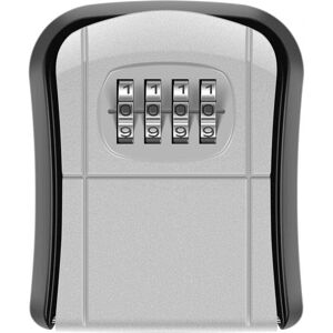YMYNY 1PC Security Key Box, Gray Mini Outdoor Wall Mounted Key Box Waterproof Key Box for Home School Office Factory Garage MUMU YMYNY 1PC Security Key Box, Gray Mini Outdoor Wall Mounted Key Box Waterproof Key Box for Home School Office Factory Garage MUMU