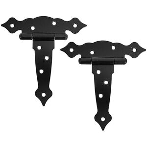 Serbia - 2 Ensembles Charnières de porte lourdes Charnières décoratives en fer Charnières uniques Charnières en forme de t Charnières Serbia - 2 Ensembles Charnières de porte lourdes Charnières décoratives en fer Charnières uniques Charnières en forme de t Charnières