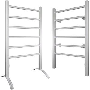 Costway - 2-in-1 Electric Towel Warmer 100W Heater Drying Cloth Stand Towel Rack w/6 Bars Costway - 2-in-1 Electric Towel Warmer 100W Heater Drying Cloth Stand Towel Rack w/6 Bars