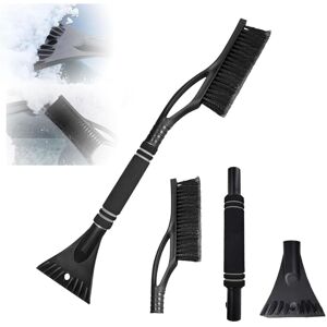 WOIYIC 2 in 1 Ice Scraper and Snow Brush, Car Snow Brush, Car Ice Scraper, Detachable Snow Brush, Snow Brush, Black WOIYIC 2 in 1 Ice Scraper and Snow Brush, Car Snow Brush, Car Ice Scraper, Detachable Snow Brush, Snow Brush, Black