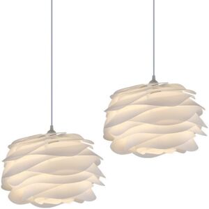 WOTTES Modern Ceiling Light Creative Pendant Lamp Hanging Light Chandelier for Bedroom Living Room Kitchen Ø33CM 2Pcs WOTTES Modern Ceiling Light Creative Pendant Lamp Hanging Light Chandelier for Bedroom Living Room Kitchen Ø33CM 2Pcs