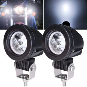 WOIYIC 2-Pack 10W White LED Motorcycle Fog Lights, 3-inch LED Motorcycle Headlight Auxiliary Light Motorcycle Fog Light Spot Waterproof, Suitable for 12-24V WOIYIC 2-Pack 10W White LED Motorcycle Fog Lights, 3-inch LED Motorcycle Headlight Auxiliary Light Motorcycle Fog Light Spot Waterproof, Suitable for 12-24V