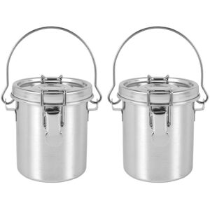 TLILY 2 Pack Artist Portable Painting Brush Washing Bucket Wash Pen Pot Stainless Steel Watercolor Oil Paint Washer Art Supplies TLILY 2 Pack Artist Portable Painting Brush Washing Bucket Wash Pen Pot Stainless Steel Watercolor Oil Paint Washer Art Supplies