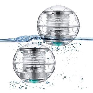Tinor - 2 Pack Solar Pool Lights Floating led Lighting Automatic Color Changing Waterproof Ball Solar Lamp for Garden Pool Pond Outdoor Party Tinor - 2 Pack Solar Pool Lights Floating led Lighting Automatic Color Changing Waterproof Ball Solar Lamp for Garden Pool Pond Outdoor Party