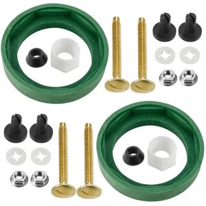 Tlily - 2 Packs Toilet Tank to Bowl Coupling Kit,AS738756-0070A for 3IN Gasket Most Flush Valve Opening Tanks Tlily - 2 Packs Toilet Tank to Bowl Coupling Kit,AS738756-0070A for 3IN Gasket Most Flush Valve Opening Tanks