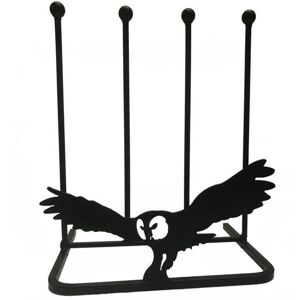 2 Pair Boot Rack - Owl - Steel - L29 x W39 x H48 cm - Black 2 Pair Boot Rack - Owl - Steel - L29 x W39 x H48 cm - Black