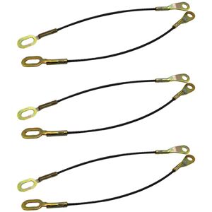 TLILY 3 Pair Pickup Truck Tailgate Cables Set for Mazda Fighter B2500/Ford Ranger Thunder Car Accessories Parts UH 70-65-760K TLILY 3 Pair Pickup Truck Tailgate Cables Set for Mazda Fighter B2500/Ford Ranger Thunder Car Accessories Parts UH 70-65-760K