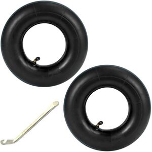 TLILY 2 PCS 4.10/3.50-4 Inch Inner Tube Tire for Hand Truck, , Cart, Lawn Mower,4.10-4 Replacement with Crowbar TLILY 2 PCS 4.10/3.50-4 Inch Inner Tube Tire for Hand Truck, , Cart, Lawn Mower,4.10-4 Replacement with Crowbar