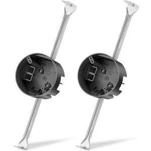 TLILY 2 Pcs Ceiling Fan Brace Electrical Box 14.25 to 22.5 Inch Adjustable and Support Bar Bracket Gray TLILY 2 Pcs Ceiling Fan Brace Electrical Box 14.25 to 22.5 Inch Adjustable and Support Bar Bracket Gray