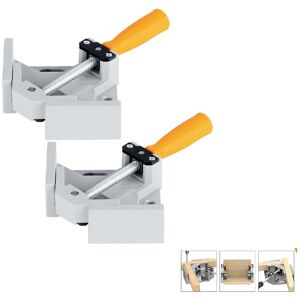 Tinor - 2 Pieces Angle Clamp, 90 Degree Perfect Angle Clamp, 2 Adjustable Handle, Clamping Vise for Carpentry, Hand Tools Tinor - 2 Pieces Angle Clamp, 90 Degree Perfect Angle Clamp, 2 Adjustable Handle, Clamping Vise for Carpentry, Hand Tools