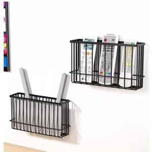 Tinor - 2 Pieces Kitchen Cabinet Door Storage Box, Adhesive Wall Mounted Storage Box, Wardrobe/Bathroom/Refrigerator Organizer Box for Sundries Tinor - 2 Pieces Kitchen Cabinet Door Storage Box, Adhesive Wall Mounted Storage Box, Wardrobe/Bathroom/Refrigerator Organizer Box for Sundries