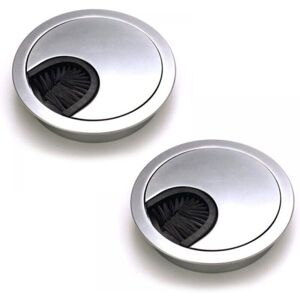 Ymyny - 2 round, flush cable ducts, cable management for the desk - 50 mm opening Ymyny - 2 round, flush cable ducts, cable management for the desk - 50 mm opening