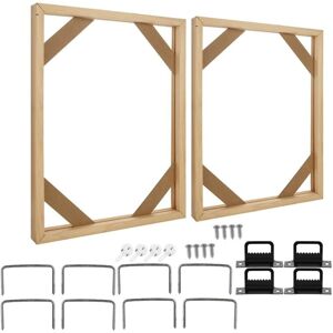 Tlily - 2 Set diy Solid Wood Canvas Frame Kit, 16X20Inch for Oil Paintings Tlily - 2 Set diy Solid Wood Canvas Frame Kit, 16X20Inch for Oil Paintings