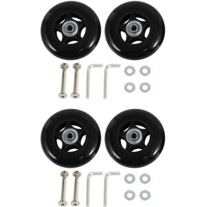 Tlily - 2 Set Luggage Suitcase Replacement Wheels Axles and Wrench Repair set od 80mm X2 I116477 Tlily - 2 Set Luggage Suitcase Replacement Wheels Axles and Wrench Repair set od 80mm X2 I116477