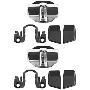 Tlily - 2 Sets Door Stabilizer Protector Lock Latches Covers Stopper for Tlily - 2 Sets Door Stabilizer Protector Lock Latches Covers Stopper for