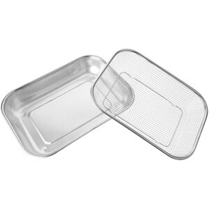 TLILY 2 soil sifters, stainless steel, 1/4 inch & 1/12 mesh TLILY 2 soil sifters, stainless steel, 1/4 inch & 1/12 mesh