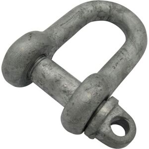 Securefix Direct - 3 Ton Galvanised Large Dee Shackle With Screw Pin - 3000KG Galv Lifting Towing Tested High Tensile Securefix Direct - 3 Ton Galvanised Large Dee Shackle With Screw Pin - 3000KG Galv Lifting Towing Tested High Tensile