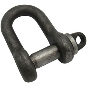 SECUREFIX DIRECT 3 Ton Self Colour Large Dee Shackle With Screw Pin - 3000KG D High Tensile Lifting Towing SECUREFIX DIRECT 3 Ton Self Colour Large Dee Shackle With Screw Pin - 3000KG D High Tensile Lifting Towing