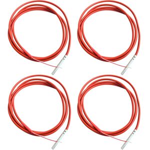 TLILY 2 Wire PT1000 Temperature Sensor Thermistor Silicone Gel Coated 1.5Meters Probe 45mm5mm -50-180 centigrade RTDs X4 I334678 TLILY 2 Wire PT1000 Temperature Sensor Thermistor Silicone Gel Coated 1.5Meters Probe 45mm5mm -50-180 centigrade RTDs X4 I334678