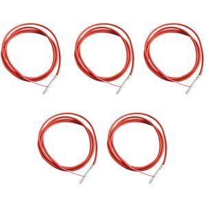 TLILY 2 Wire PT1000 Temperature Sensor Thermistor Silicone Gel Coated 1.5Meters Probe 45mm5mm -50-180 centigrade RTDs X5 I334678 TLILY 2 Wire PT1000 Temperature Sensor Thermistor Silicone Gel Coated 1.5Meters Probe 45mm5mm -50-180 centigrade RTDs X5 I334678