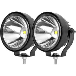 Linghhang - 2 x 4 inch led pod for Off Road Truck 4WD suv Boat Self Driving Fog Light led Lamp(White Spot 2Pcs) Linghhang - 2 x 4 inch led pod for Off Road Truck 4WD suv Boat Self Driving Fog Light led Lamp(White Spot 2Pcs)