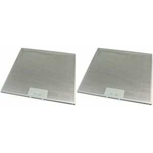 UFIXT 2 x Universal Cooker Hood Metal Grease Filter 320mm x 320mm UFIXT 2 x Universal Cooker Hood Metal Grease Filter 320mm x 320mm