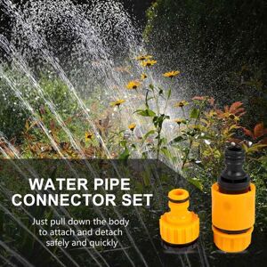 TLILY 20 Pcs Garden Hose Connector Set, End Double Extender Quick TLILY 20 Pcs Garden Hose Connector Set, End Double Extender Quick