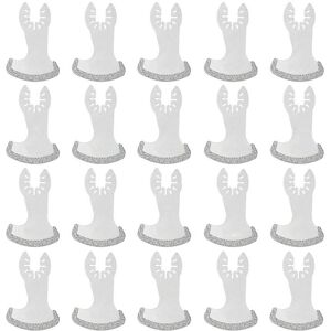 Tlily - 20 Pcs Multitool Diamond Blade for Grout Removal Oscillating Tool Tlily - 20 Pcs Multitool Diamond Blade for Grout Removal Oscillating Tool