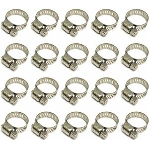 Serbia - 20 Pièces Collier De Serrage Tuyau, Collier De Serrage Tuyau Réglable 10-16mm, 304 Collier De Serrage Inox, Collier Serrage Métallique, Pour Serbia - 20 Pièces Collier De Serrage Tuyau, Collier De Serrage Tuyau Réglable 10-16mm, 304 Collier De Serrage Inox, Collier Serrage Métallique, Pour