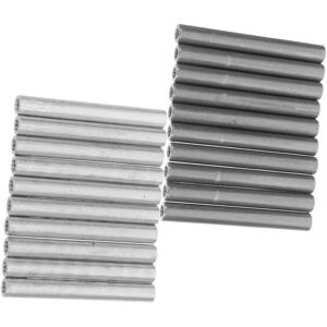 COOCHEER 20 Pieces Iron and Aluminum Rods for Electrolyzer Water Heater Anode Replacement Precision Test Rods, 1065mm COOCHEER 20 Pieces Iron and Aluminum Rods for Electrolyzer Water Heater Anode Replacement Precision Test Rods, 1065mm