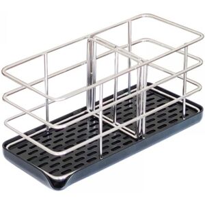 Linghhang - 20 x 8.5 x 10 cm, black) kitchen sink stainless steel storage rack, soap storage rack bathroom sink rack Linghhang - 20 x 8.5 x 10 cm, black) kitchen sink stainless steel storage rack, soap storage rack bathroom sink rack