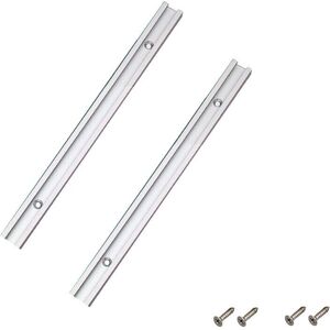 Ymyny - 200 mm aluminum T-track, T-slot, T-slot miter track for table saws, routers and woodworking tools, 19 x 9.5 mm Ymyny - 200 mm aluminum T-track, T-slot, T-slot miter track for table saws, routers and woodworking tools, 19 x 9.5 mm
