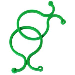Ymyny - 200 Pieces Clips - Small Plant Support for the Garden, Twisted Rings for Climbing Plants, Plant Fastening, Tomato Clips Made of Plastic mumu Ymyny - 200 Pieces Clips - Small Plant Support for the Garden, Twisted Rings for Climbing Plants, Plant Fastening, Tomato Clips Made of Plastic mumu