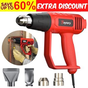Briefness - 2000W Heat Gun Hot Air Wind Blower Dual Temperature + 4 Nozzles Power Heater Gun Briefness - 2000W Heat Gun Hot Air Wind Blower Dual Temperature + 4 Nozzles Power Heater Gun