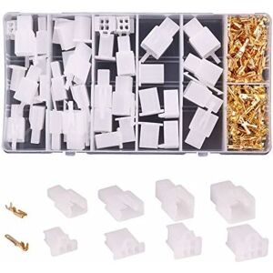 WDDNAOT 200PCS 2.8mm Automotive Connector Kit 2 3 4 6 Pin Electrical Wire Connectors Kit for Motorcycle Motorbike Car Boats Electrical Instruments WDDNAOT 200PCS 2.8mm Automotive Connector Kit 2 3 4 6 Pin Electrical Wire Connectors Kit for Motorcycle Motorbike Car Boats Electrical Instruments