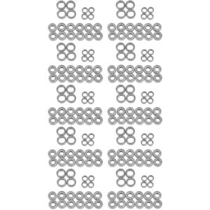 TLILY 200Pcs Ball Bearing Kit for TT01 TT-01 TT01D TT01E TT01R DF02 1/10 Upgrade RC Car TLILY 200Pcs Ball Bearing Kit for TT01 TT-01 TT01D TT01E TT01R DF02 1/10 Upgrade RC Car
