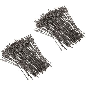 Tlily - 200Pcs Stainless Steel Screw Lock Keychain Keyring Cable Outdoor Accessory Tlily - 200Pcs Stainless Steel Screw Lock Keychain Keyring Cable Outdoor Accessory