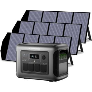 2025 New) Allpowers R1500 lite Portable Power Station with 3 x 140W Solar Panels, 1056Wh LiFePO4 Battery, 4X 1600W ac Outlets (3200W Max), 15ms ups, 2025 New) Allpowers R1500 lite Portable Power Station with 3 x 140W Solar Panels, 1056Wh LiFePO4 Battery, 4X 1600W ac Outlets (3200W Max), 15ms ups,